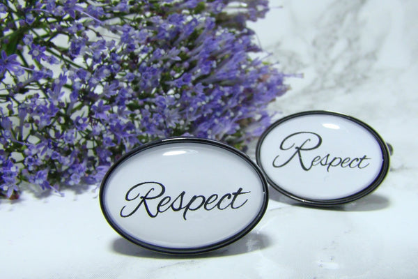 Manchetknopen Respect
