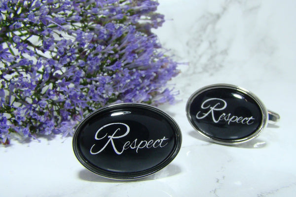 Manchetknopen Respect