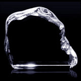 Glasgeschenk Rock - 120x120x30 mm - met gravure naar keuze
