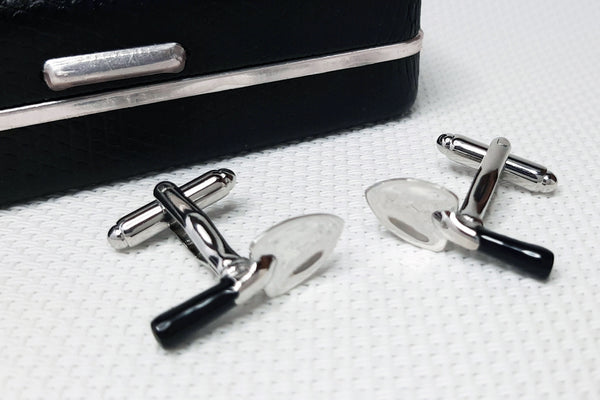 Manchetknopen Plantschepje - Schop - Schep