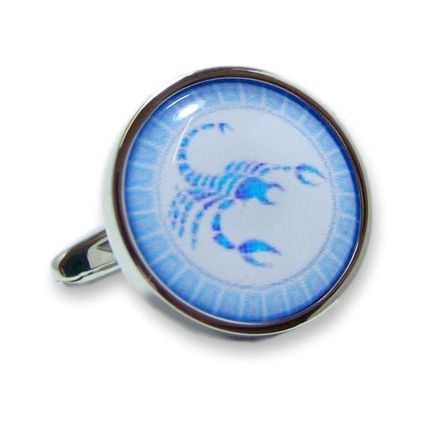 Manchetknoop Sterrenbeeld Schorpioen Colourful (PER STUK)