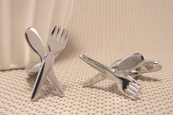 Manchetknopen Bestek - Mes en Vork