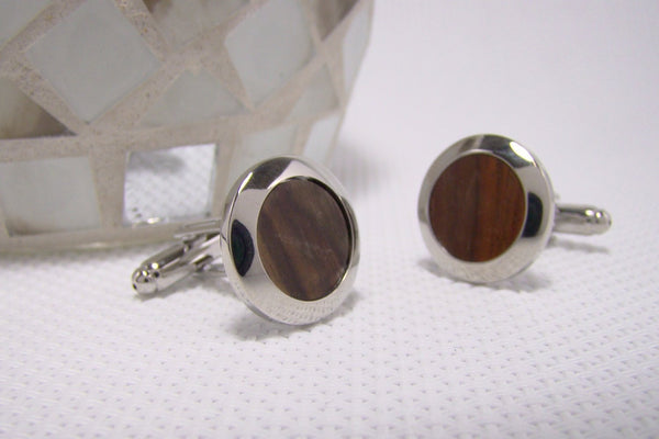 Manchetknopen Hout NO.3