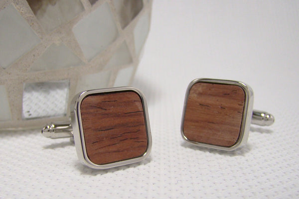 Manchetknopen Hout NO.2