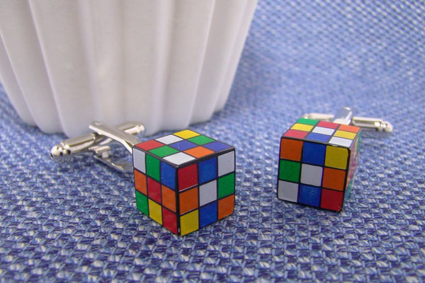 Manchetknopen Rubiks Kubus