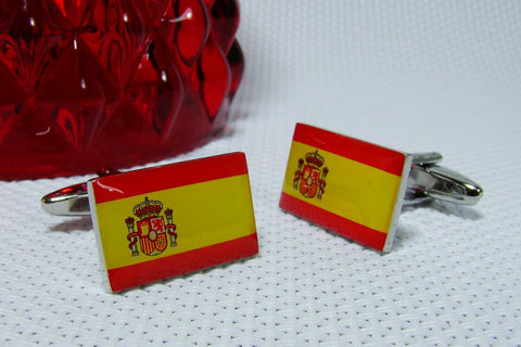 Manchetknopen Vlag Spanje