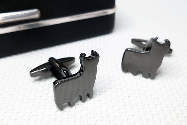 Manchetknopen Stier Antraciet