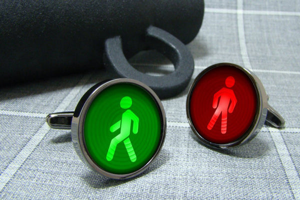 Manchetknopen Verkeerslicht