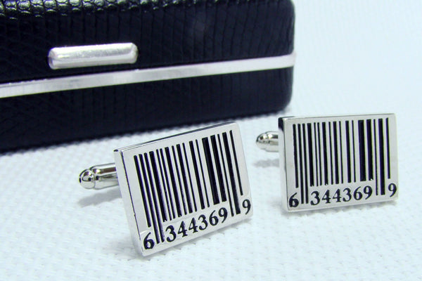 Manchetknopen Streepjescode