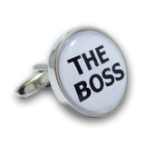 Manchetknopen The Boss Wit