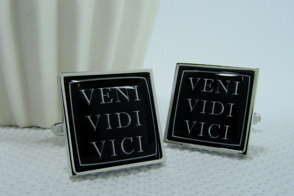 Manchetknopen Veni Vidi Vici