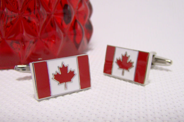 Manchetknopen Vlag Canada