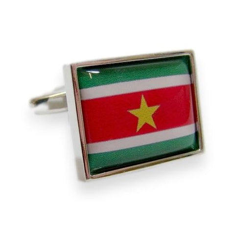 Manchetknopen Vlag Suriname