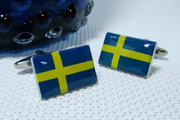 Manchetknopen Vlag Zweden